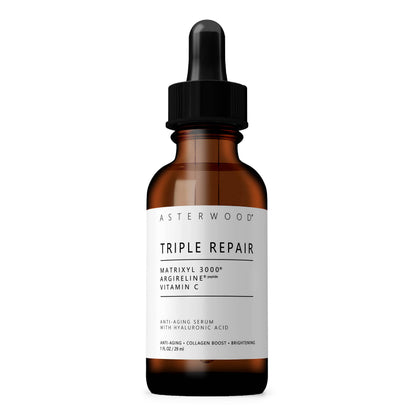 Triple Repair Matrixyl 3000 + Argireline + Vitamin C Serum: 4OZ