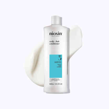 Nioxin System 3 Scalp + Hair Conditioner: 2 Pack / 10.1 fl oz