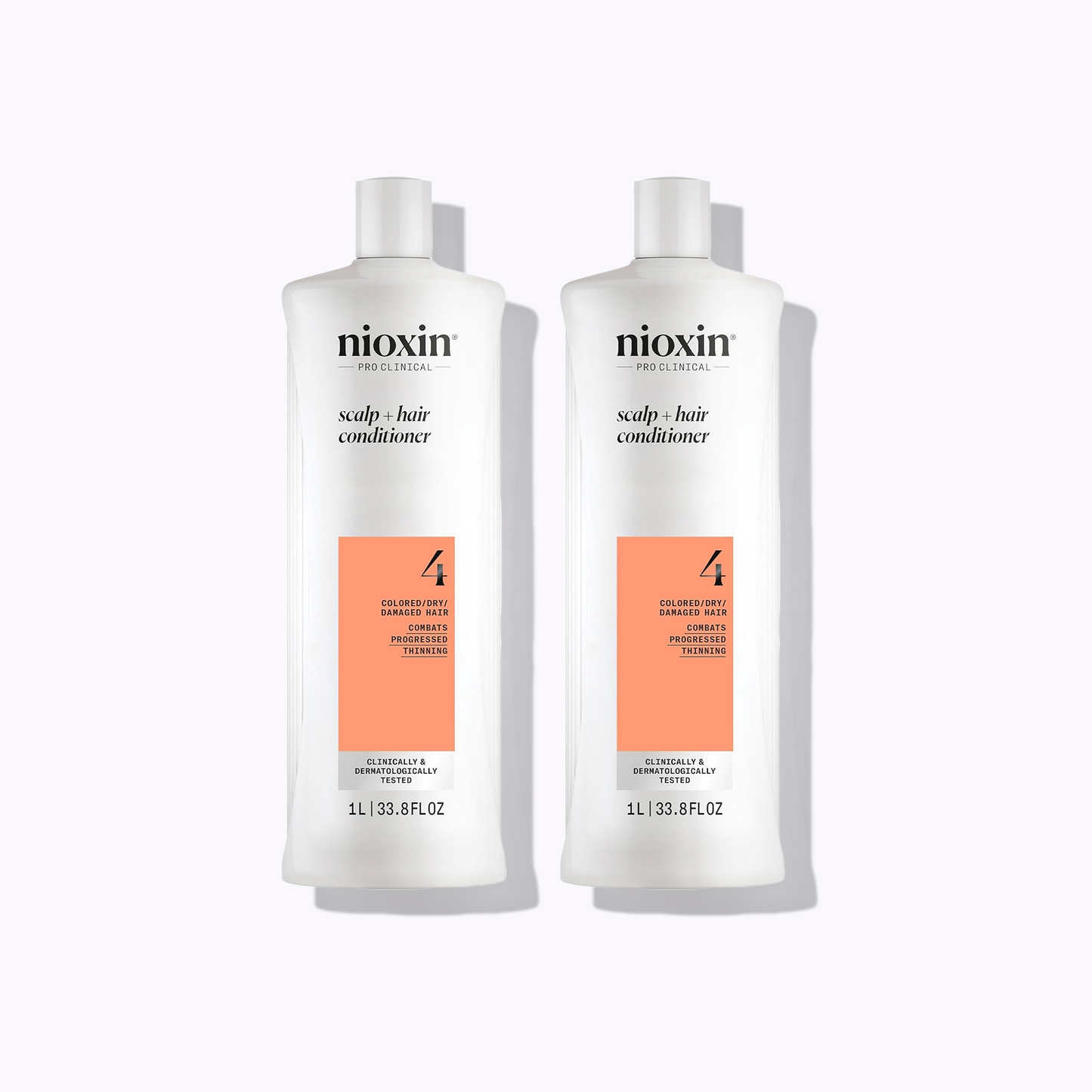 Nioxin System 4 Scalp + Hair Conditioner: 2 Pack / 10.1 fl oz