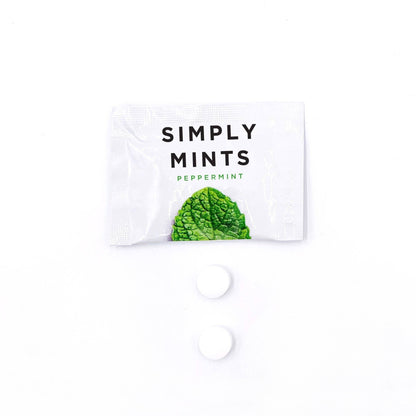 Simply Individually Wrapped Mints - Peppermint
