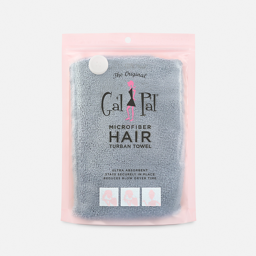 Gal Pal Microfiber Hair Turban Towel: Pink