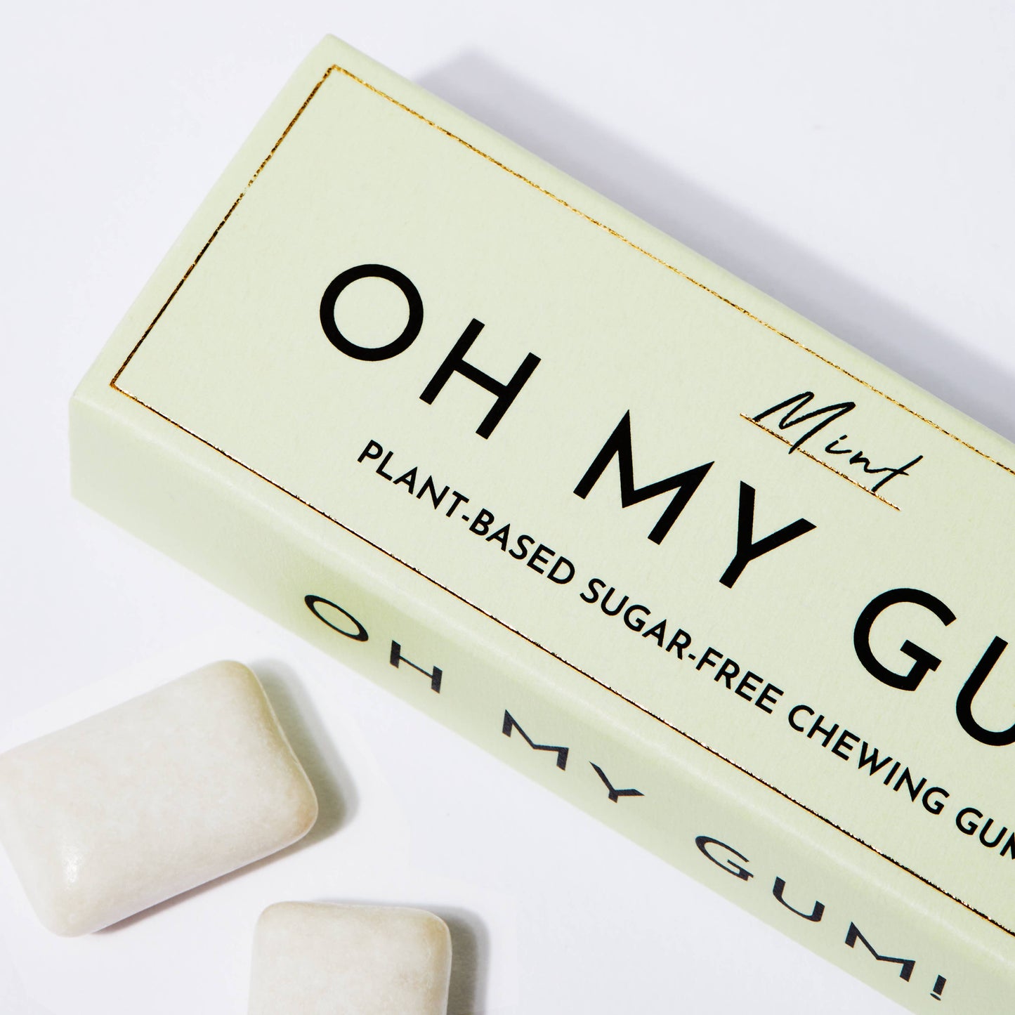 OH MY GUM! - MINT CHEWING GUM - PLANT-BASED SUGAR-FREE