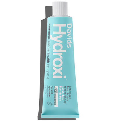 Davids Hydroxi™ whitening+enamel health nano hydroxyapatite premium toothpaste / spearmint: 4 oz single