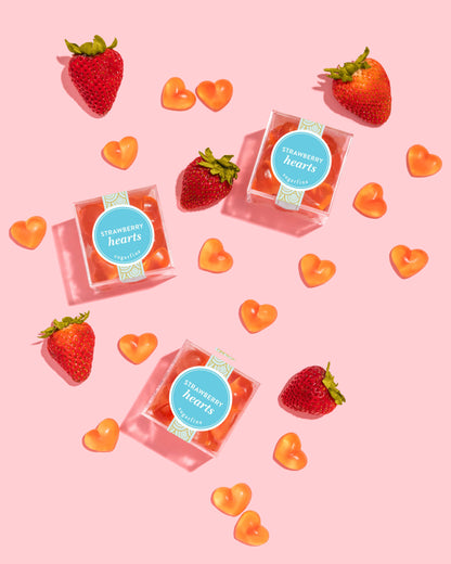 Strawberry Hearts  - Small