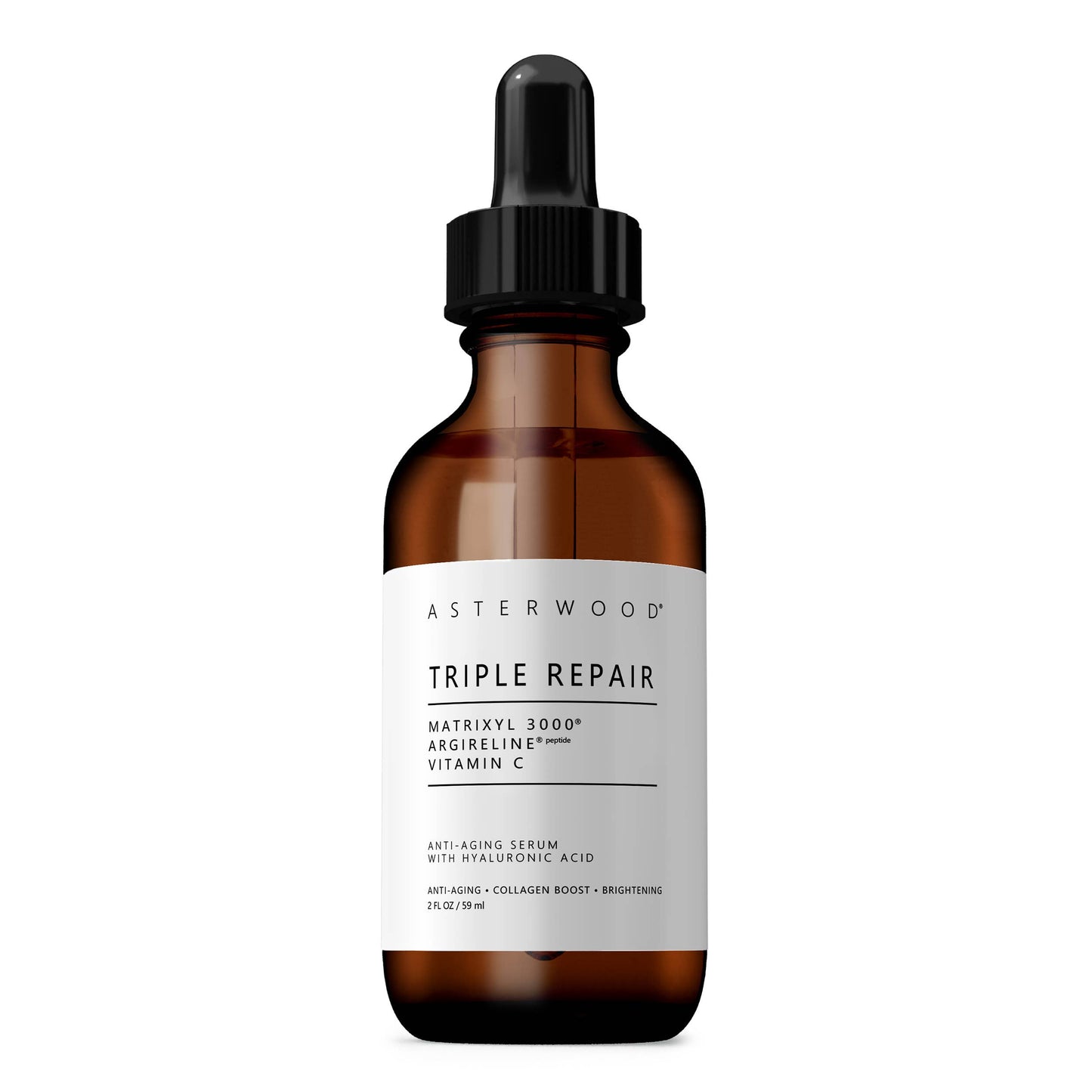 Triple Repair Matrixyl 3000 + Argireline + Vitamin C Serum: 4OZ