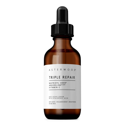 Triple Repair Matrixyl 3000 + Argireline + Vitamin C Serum: 4OZ