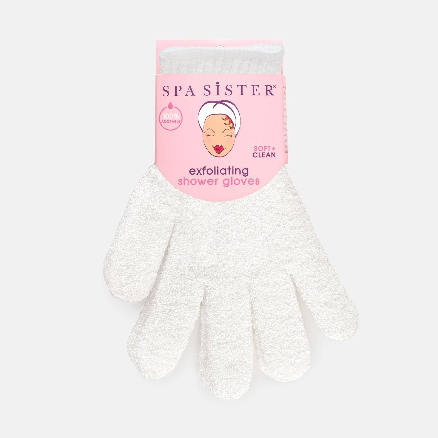 Exfoliating Shower Gloves 1pr.: BEIGE
