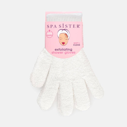 Exfoliating Shower Gloves 1pr.: BEIGE