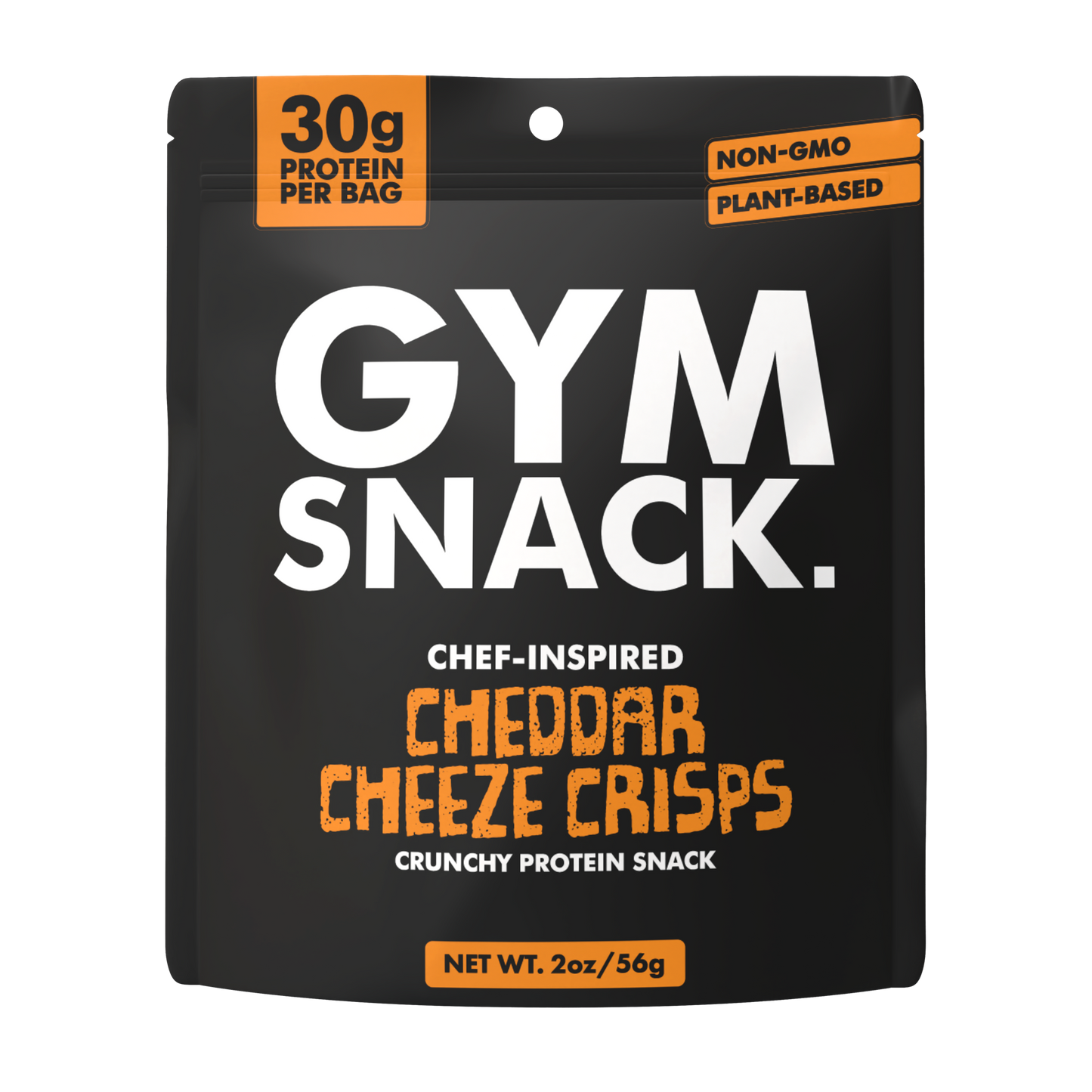 Cheddar Cheeze Gym Snack - Plant-Based Protein Snack