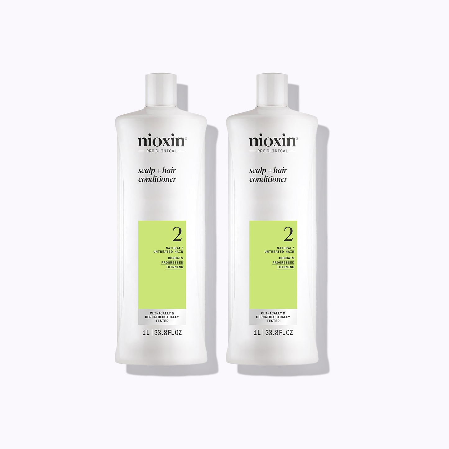 Nioxin System 2 Scalp + Hair Conditioner: 2 Pack / 10.1 fl oz