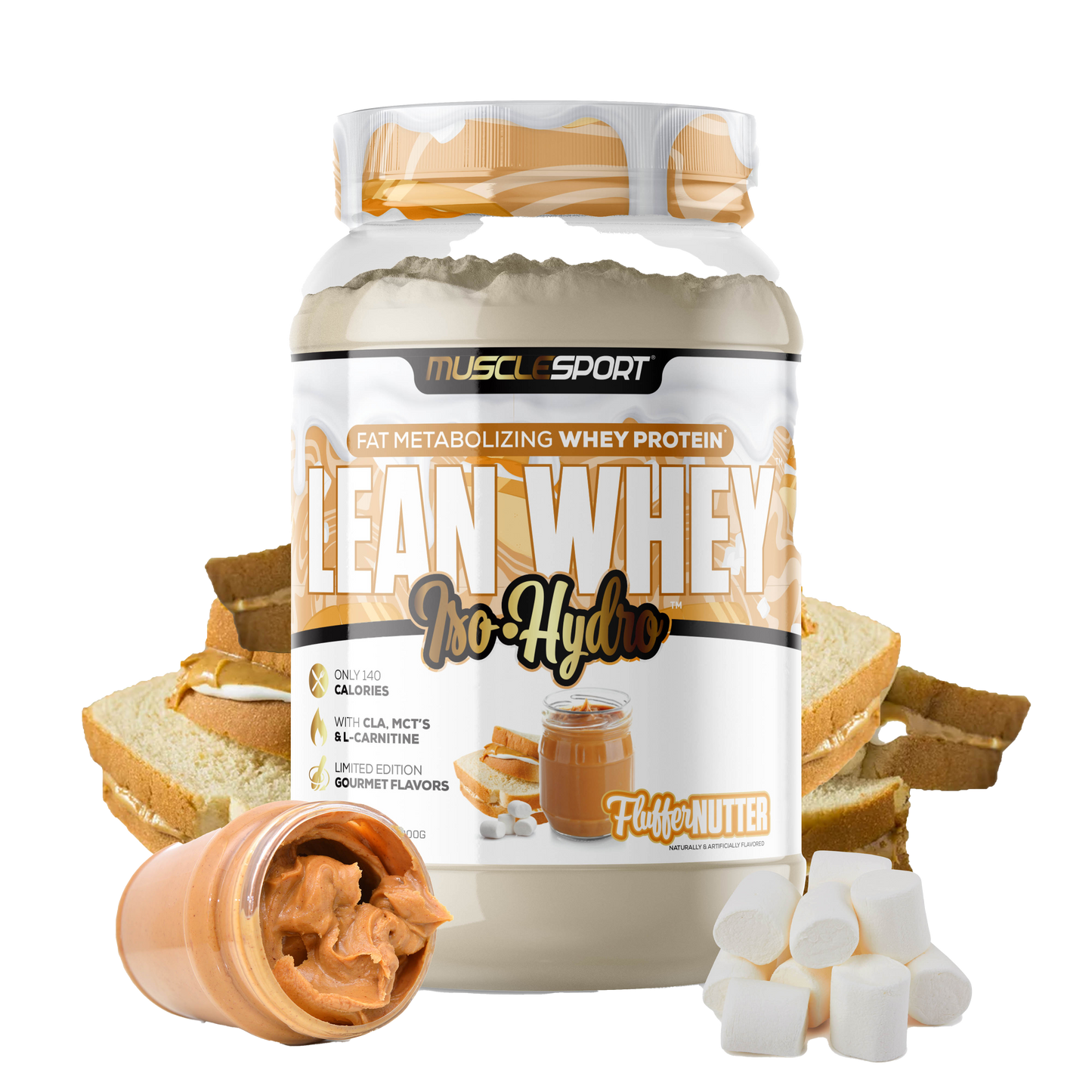 Lean Whey® Iso Hydro Gourmet Protein 2lb - Limited Edition: Crispy Cookie