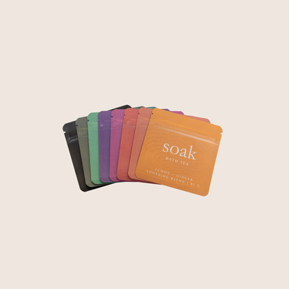 Bath Salt Sample Bags: Lavender