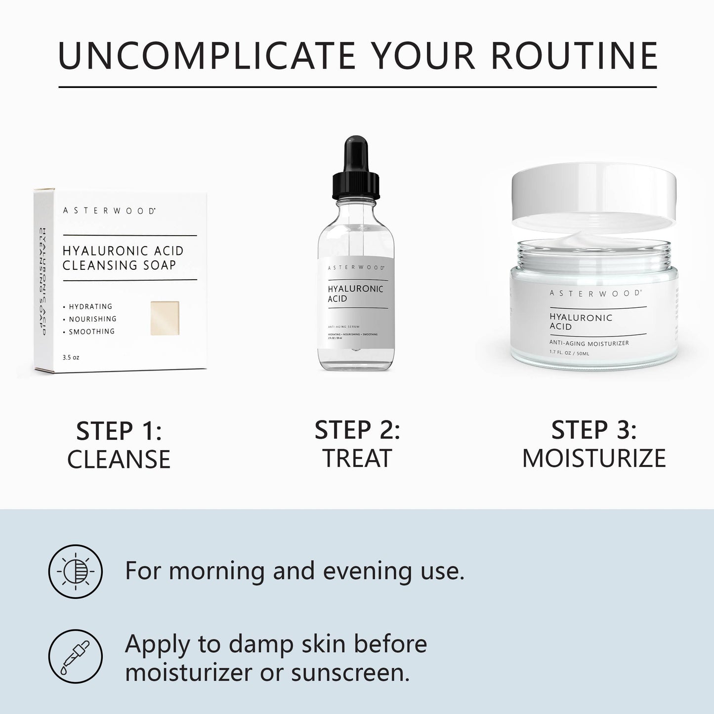 Hyaluronic Acid Serum: 2OZ