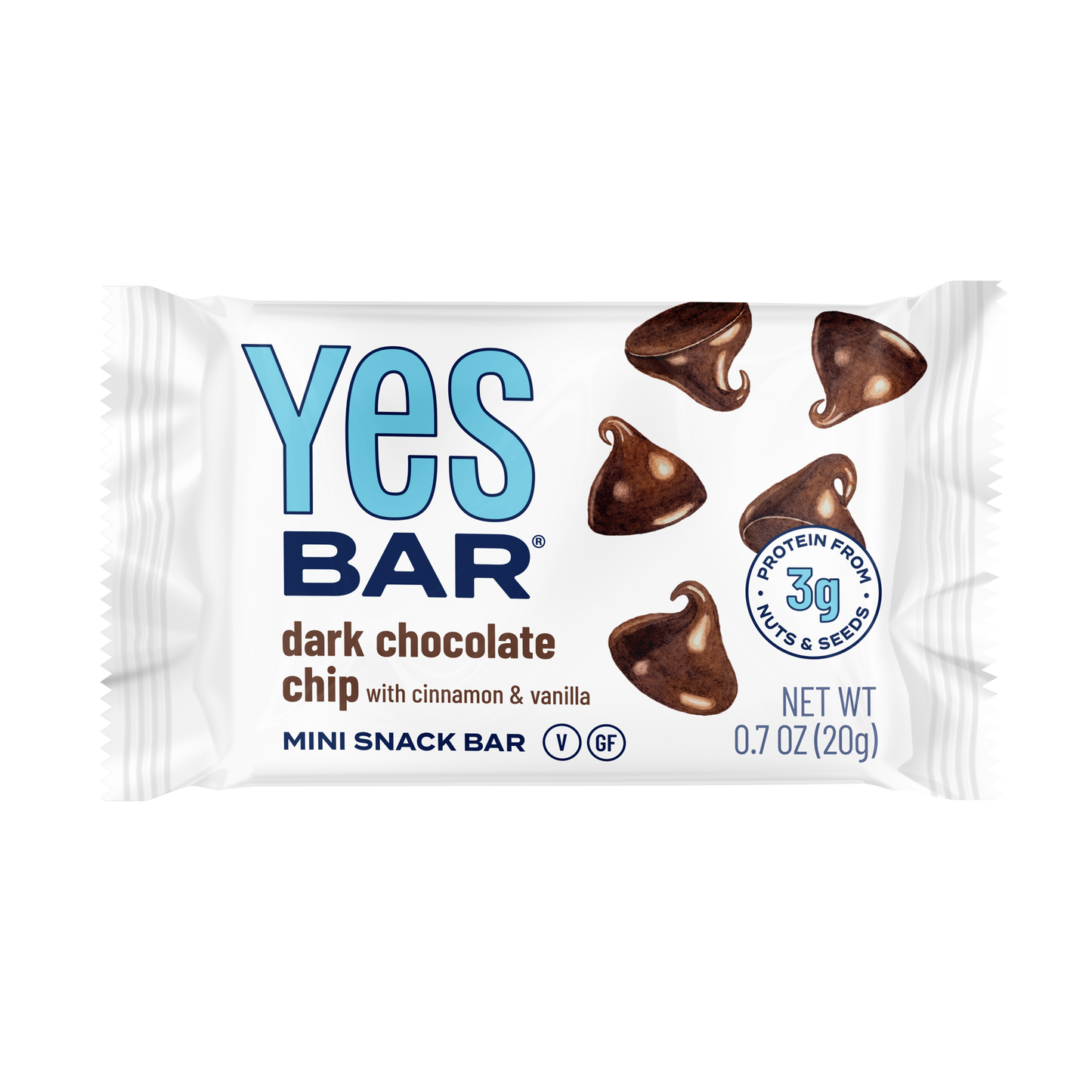 Dark Chocolate Chip MINI - Premium Real Food Snack Bar