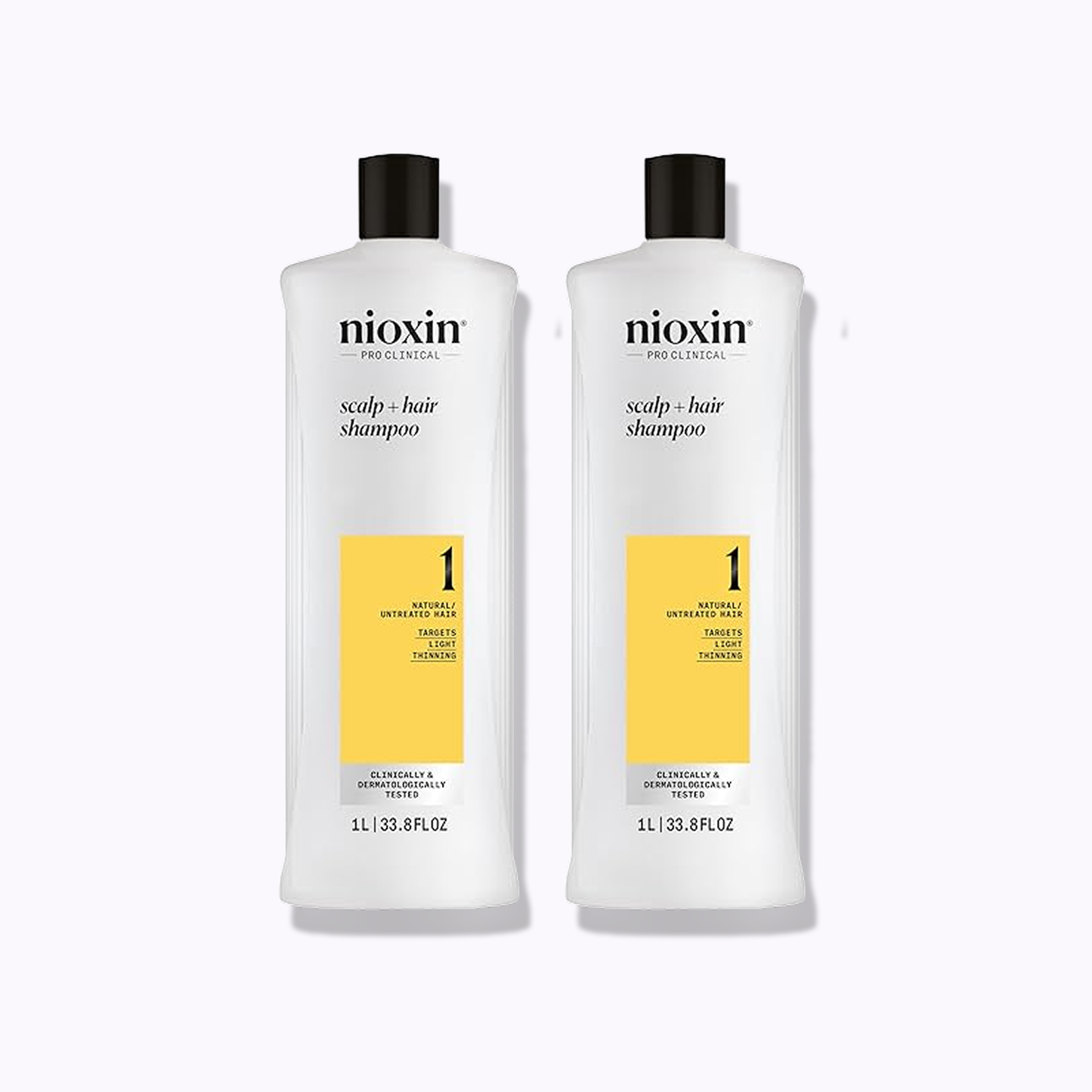 Nioxin System 1 Scalp + Hair Shampoo: 2 Pack / 10.1 fl oz