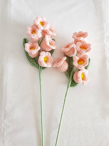 Crochet Lily Of The Valley: Blue