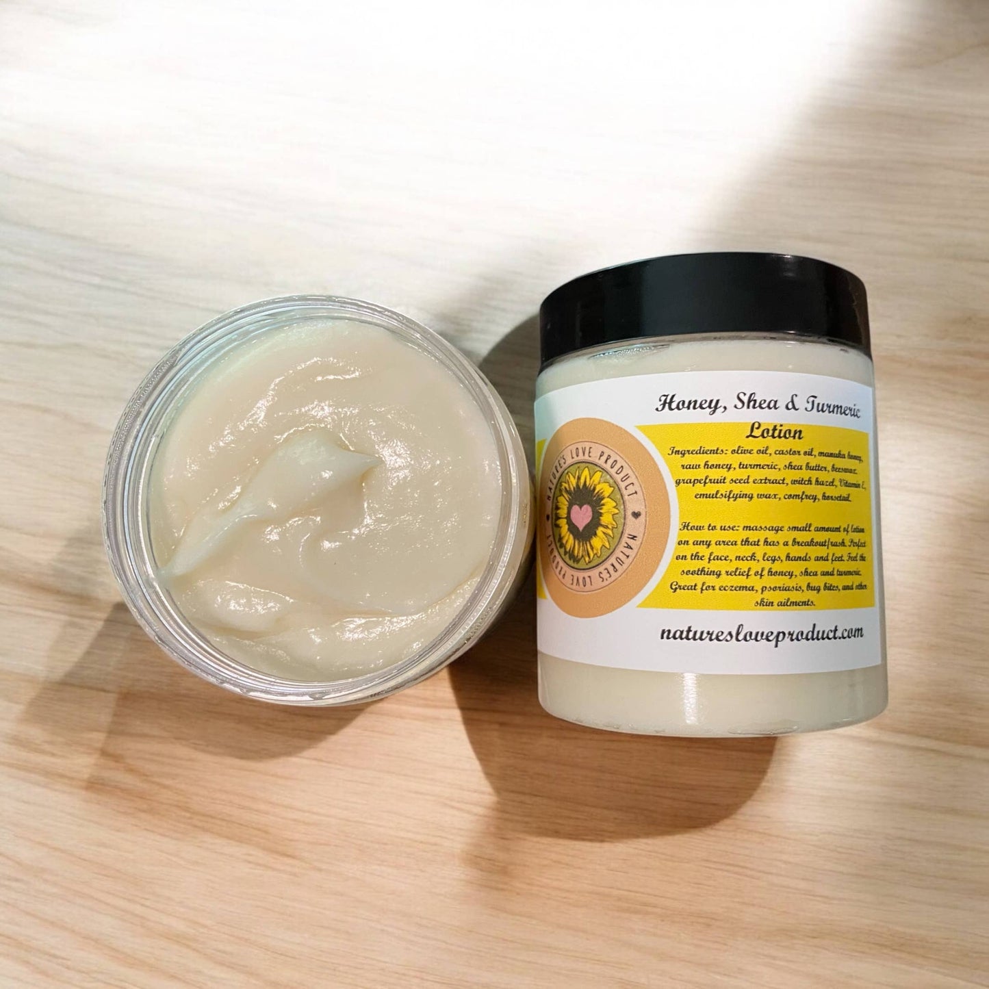 Honey, Shea and Turmeric Lotion 