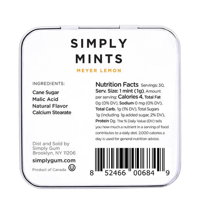 Simply Mints - Lemon | Pack of Six