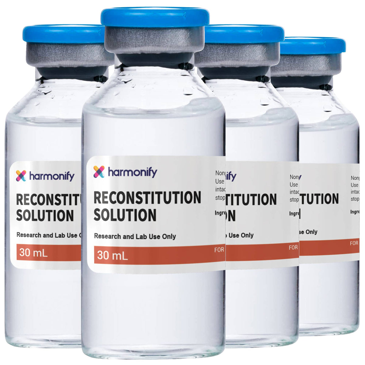 Bacteriostatic Water Reconstitution Solution 4-Pack, 30 ml