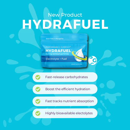NEW HydraFuel Electroly Gummies 12Pack sour patch margaritas
