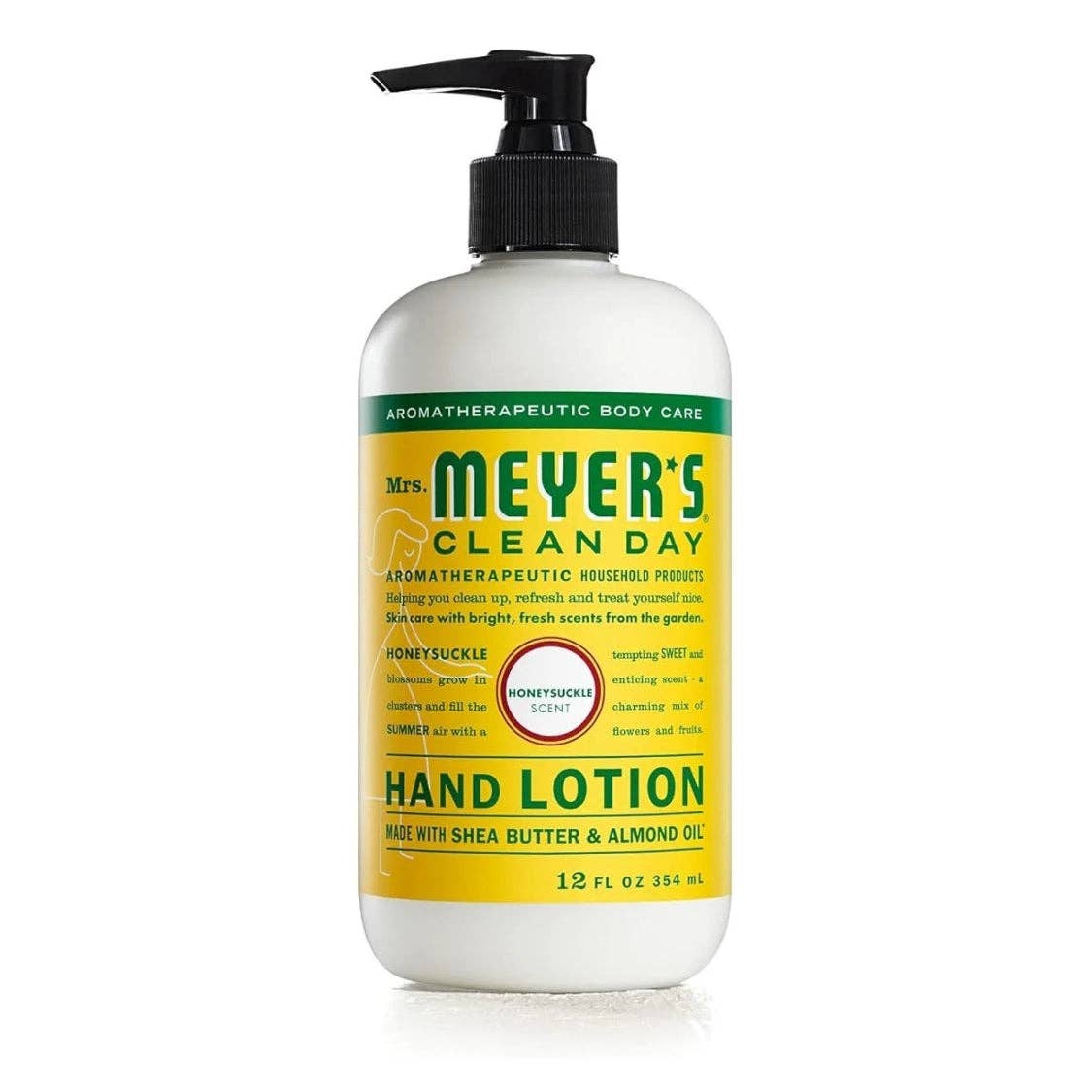 Mrs. Meyer's Clean Day Hand Lotion, Honeysuckle, 12 Oz.