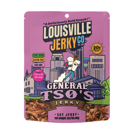 Vegan & Plant Based General Tso's Jerky 3 oz