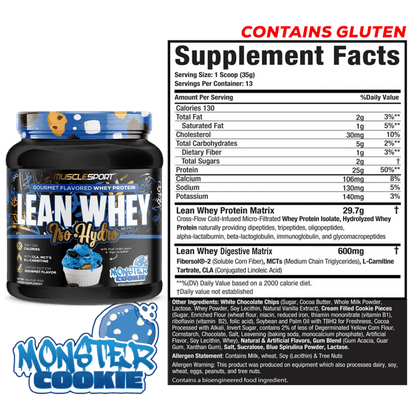 Lean Whey™ Iso Hydro Gourmet Protein 1lb: Black Forest