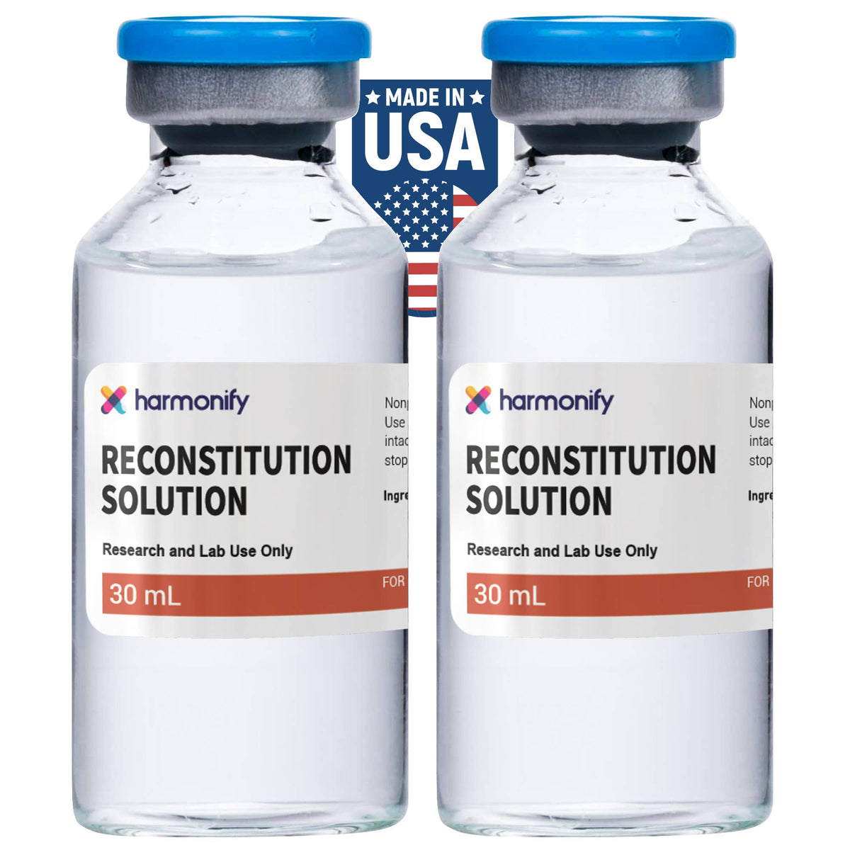 Bacteriostatic Water Reconstitution Solution 2-Pack - 30ml