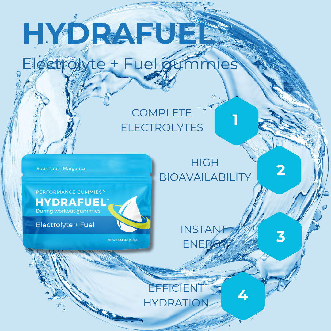 NEW HydraFuel Electroly Gummies 12Pack sour patch margaritas