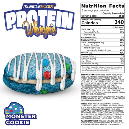 Protein Whoopie Cookie - 6 Pack : Red Velvet