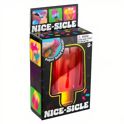 Soft Squishy Sensory Stress Relief Toys in Gift Box Cute Food Squeeze Fidget Toy: Ice-cream / 1 pc(shipped at random)