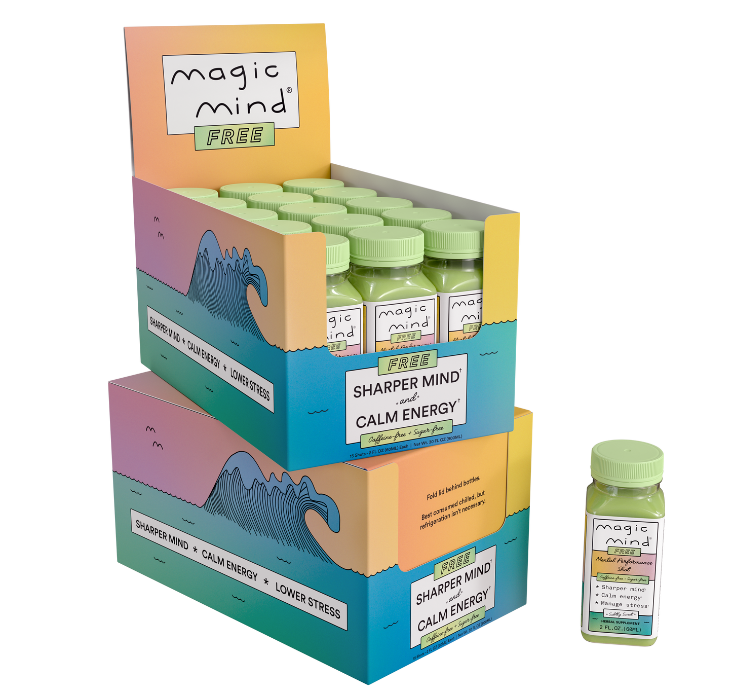 Magic Mind | Mental Performance Shot | FREE: 15 Bottles