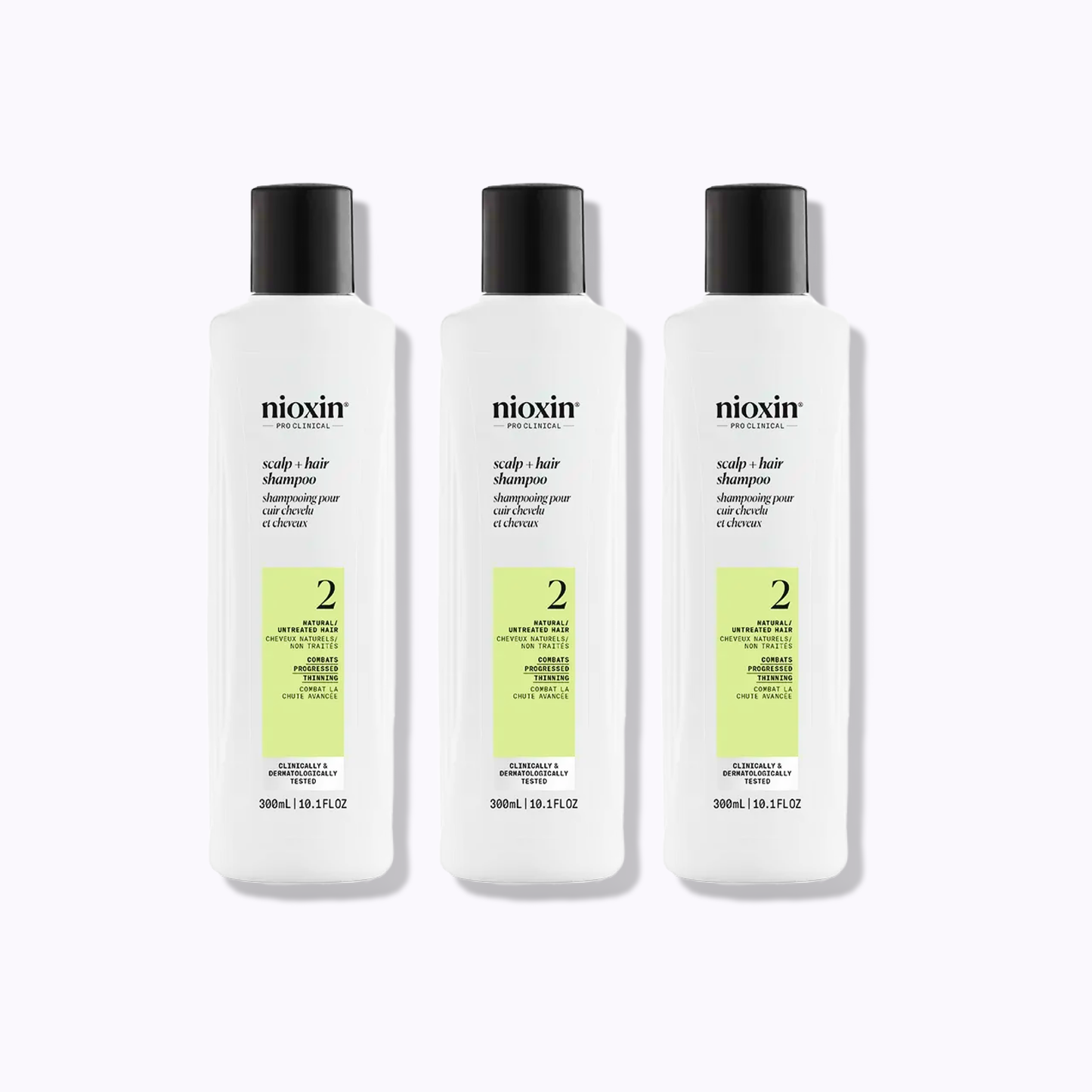 Nioxin System 2 Scalp + Hair Shampoo: 2 Pack / 10.1 fl oz