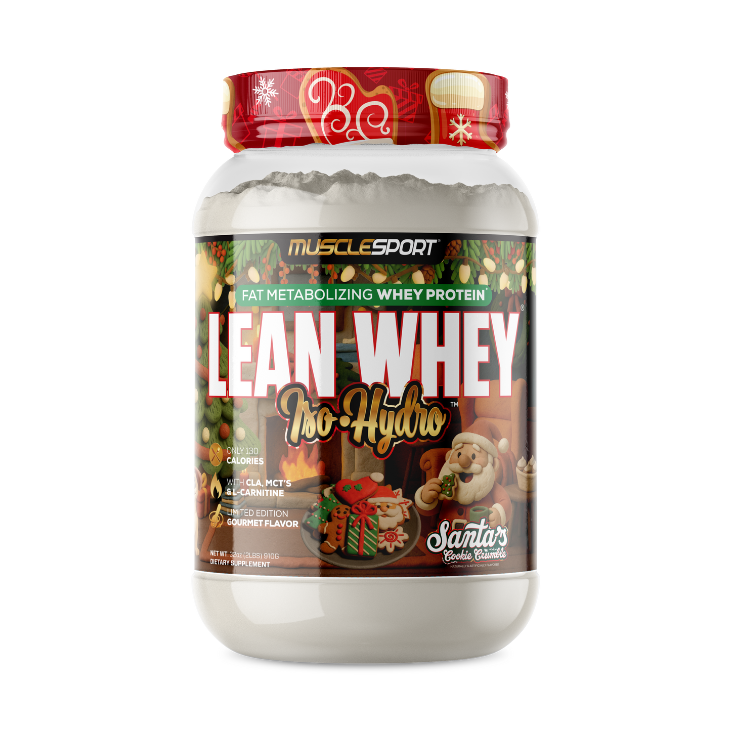 Lean Whey® Iso Hydro Gourmet Protein 2lb - Limited Edition: Crispy Cookie
