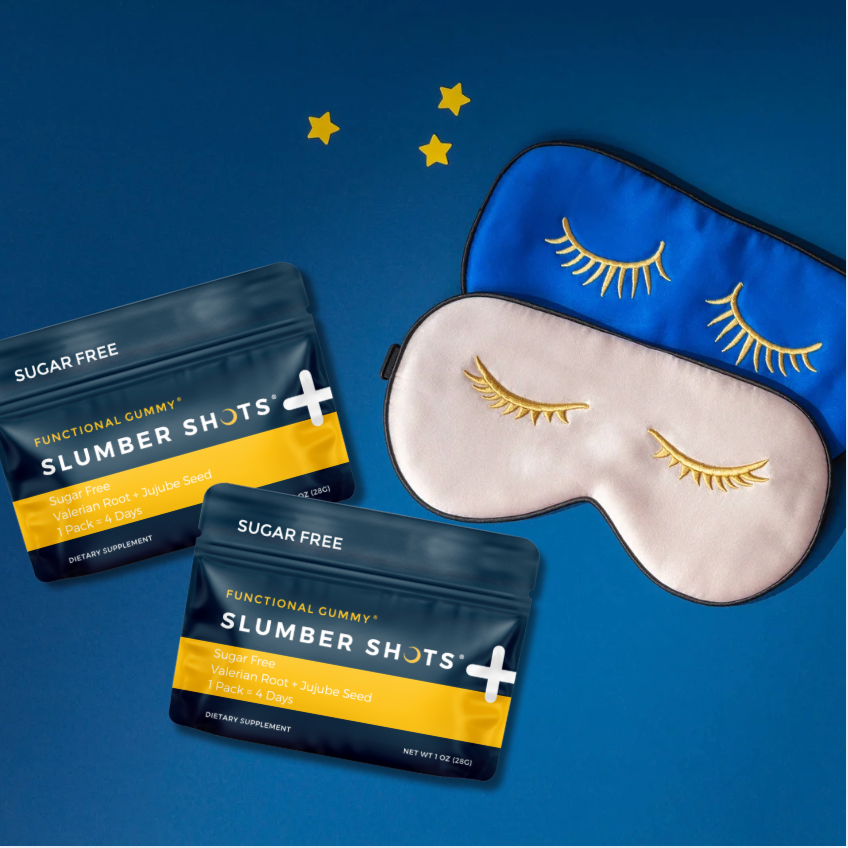 Slumber Shots Sleep Aid SUGAR FREE 48-Serving | 12-Pack