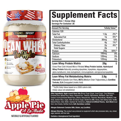 Lean Whey® Iso Hydro Gourmet Protein 2lb - Limited Edition: Crispy Cookie