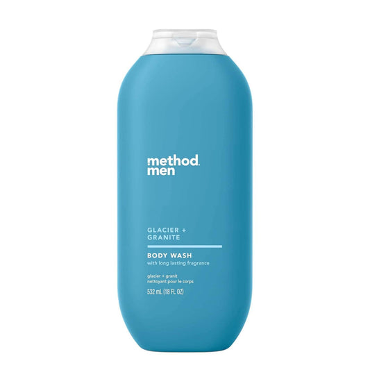 Method Men Body Wash, Glacier + Granite, 18 Oz