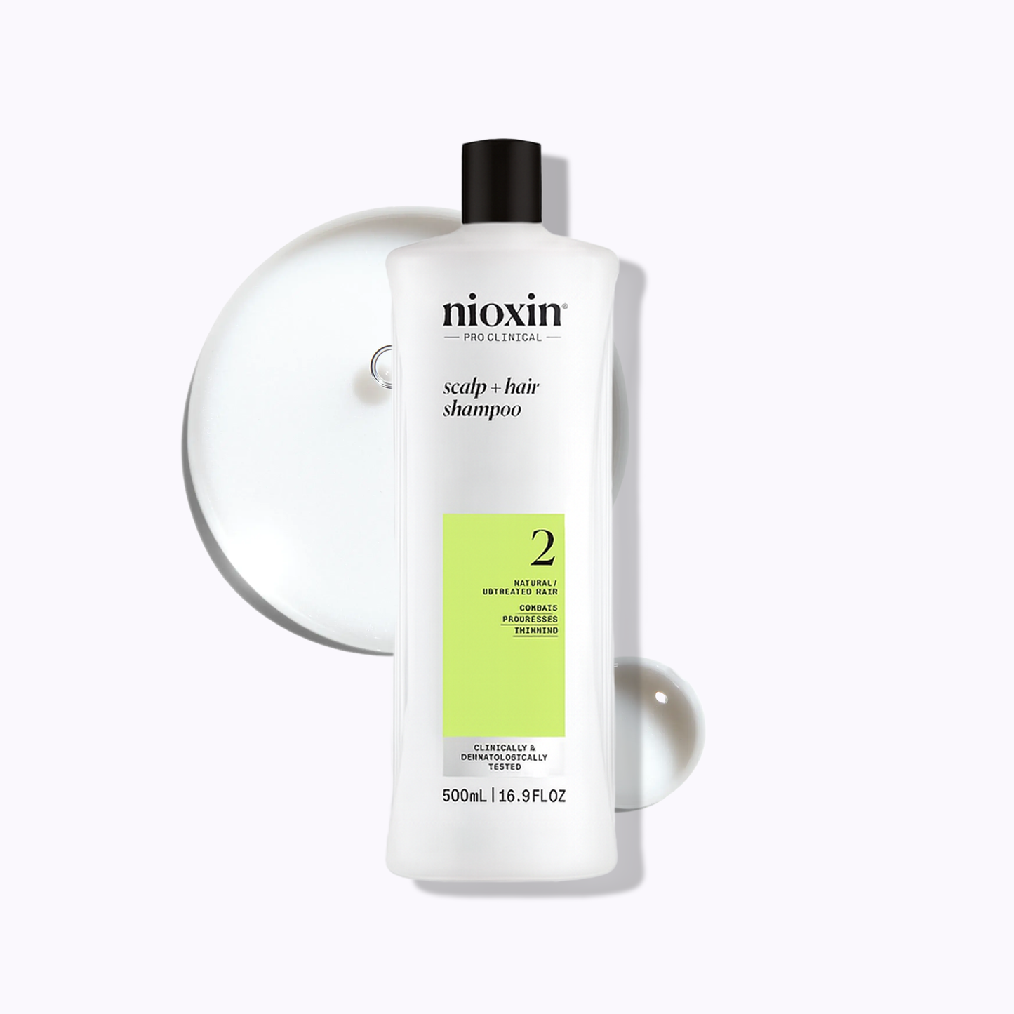 Nioxin System 2 Scalp + Hair Shampoo: 2 Pack / 10.1 fl oz