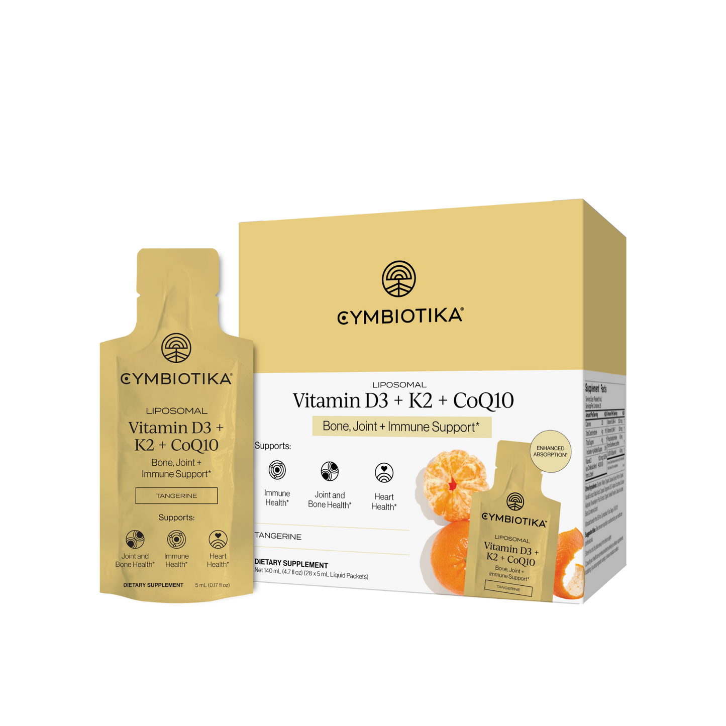 Liposomal Vitamin D3 + K2 + CoQ10 [new 2025]