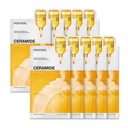 Mediheal Ceramide Essential Mask – 4X Ceramide + Moisture Barrier Repair – Wholesale K-Beauty