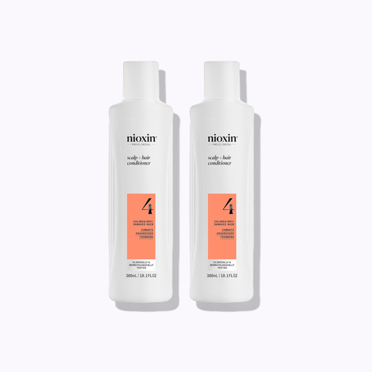 Nioxin System 4 Scalp + Hair Conditioner: 2 Pack / 10.1 fl oz