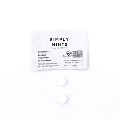 Simply Individually Wrapped Mints - Peppermint