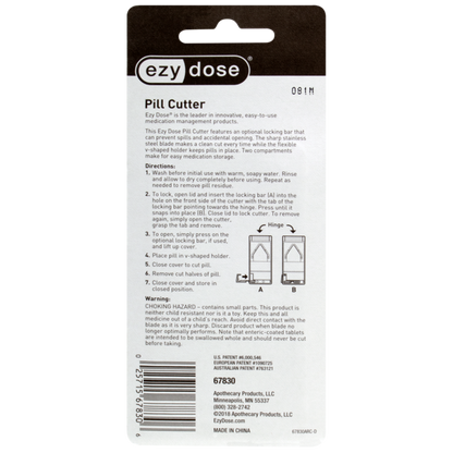 Ezy Dose® Adult-Lock® Pill Cutter