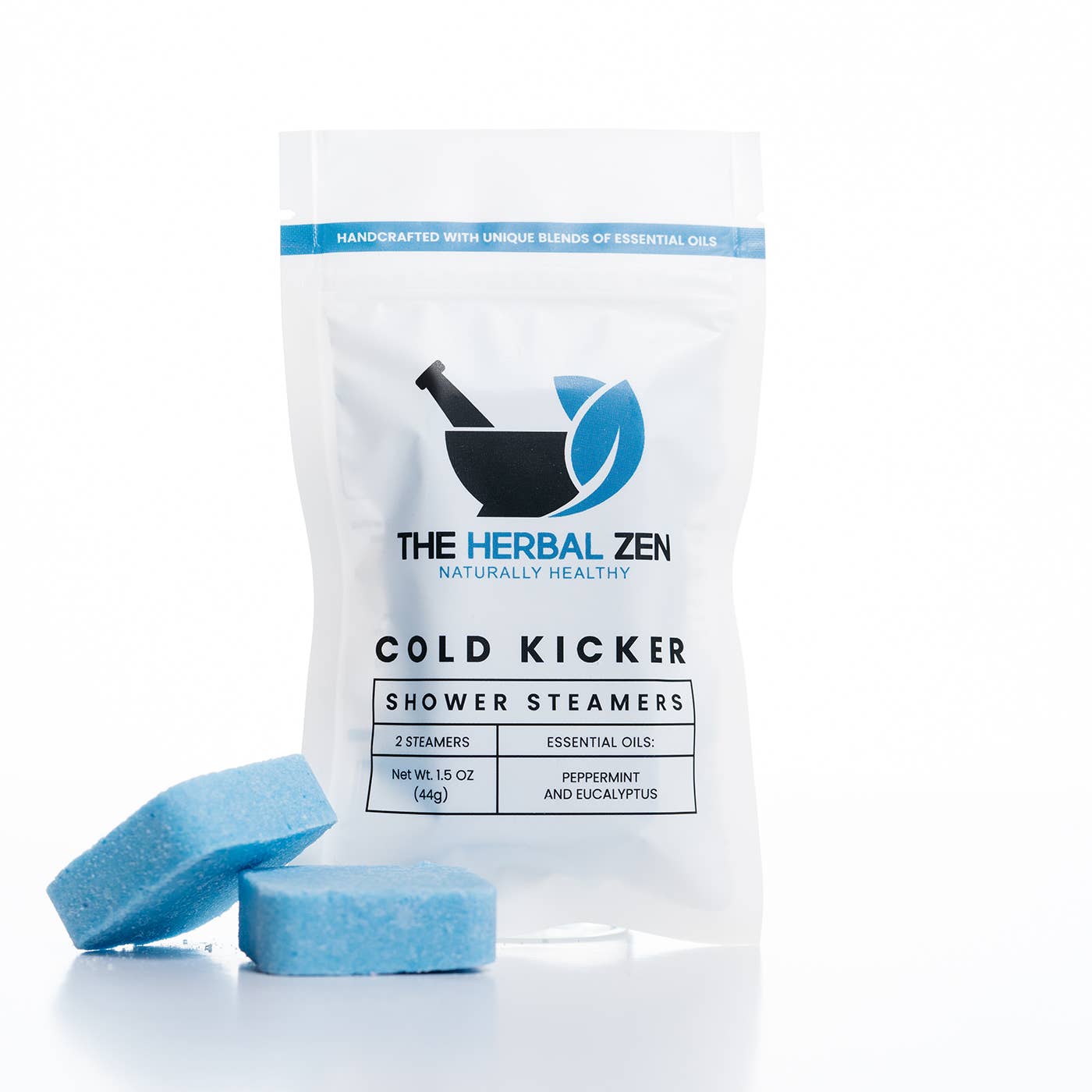 Shower Steamer Minis - $5 Stocking Stuffer 2-pk: Cold Kicker | Peppermint+Eucalyptus