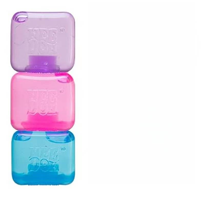 Nice Cube Jellyfish Squishy Sensory Stress Relief Toys in Box Squeeze Fidget Toy: Purple cube / 1 pc