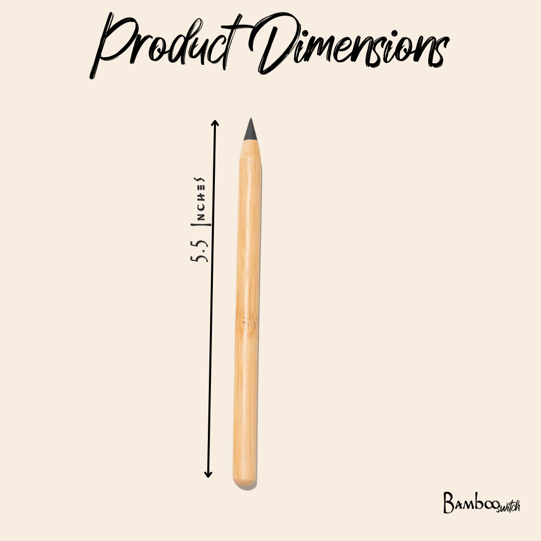 Never Ending Bamboo Pencil | POS | Earth Day Bestseller: Original Modern