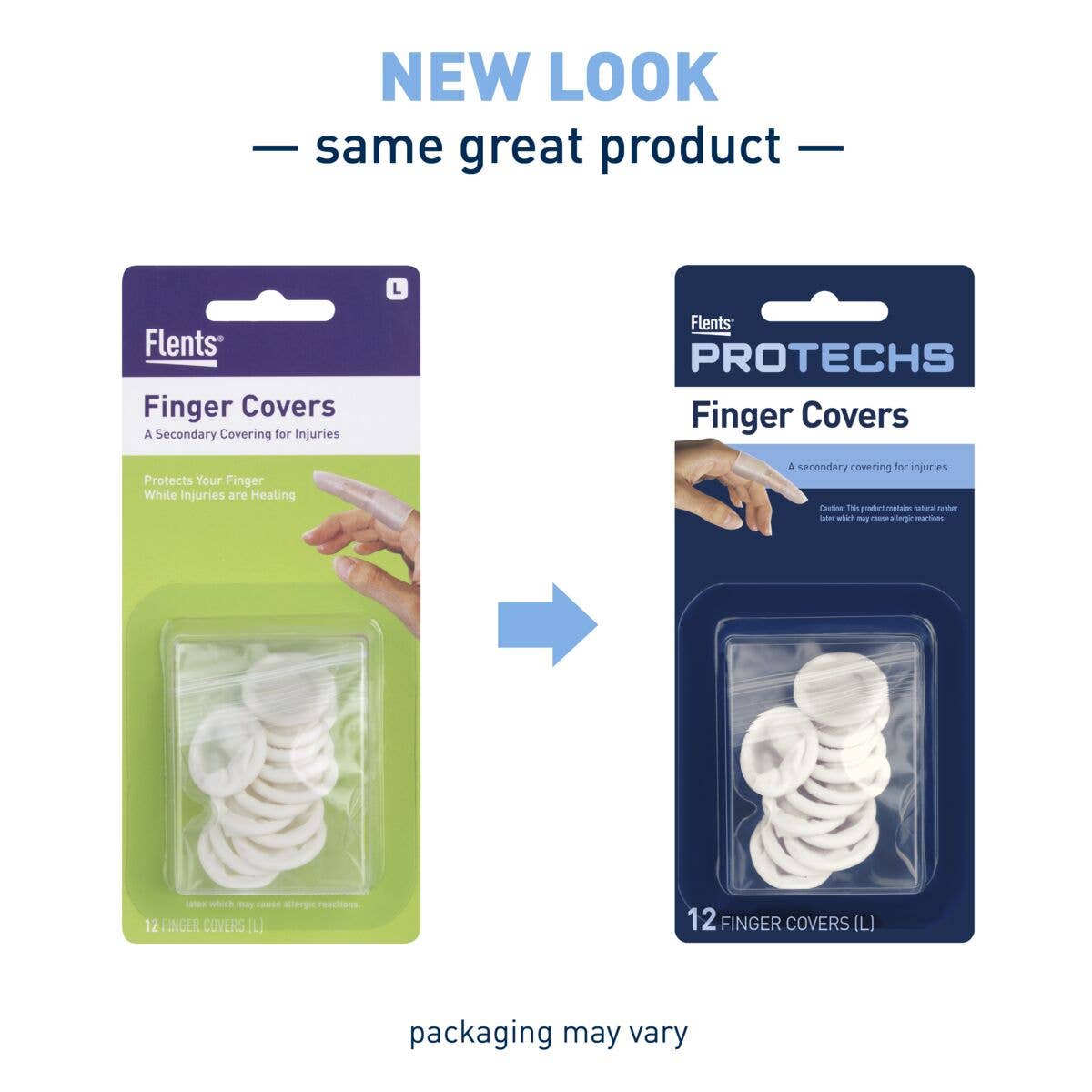 Flents® Finger Covers: 36 CT / Assorted Sizes