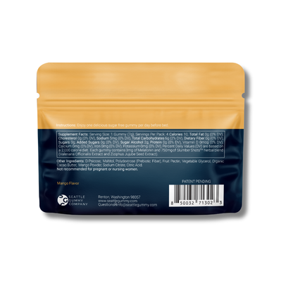 Slumber Shots Sleep Aid SUGAR FREE 48-Serving | 12-Pack
