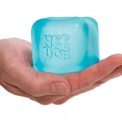 Nice Cube Jellyfish Squishy Sensory Stress Relief Toys in Box Squeeze Fidget Toy: Purple cube / 1 pc