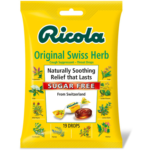 Ricola Cough Suppressant Throat Drops
